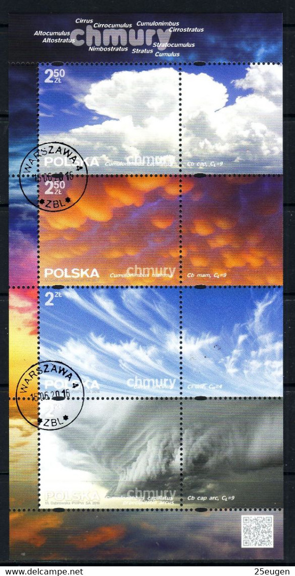 POLAND 2016 Michel No Bl 252 Used - Oblitérés