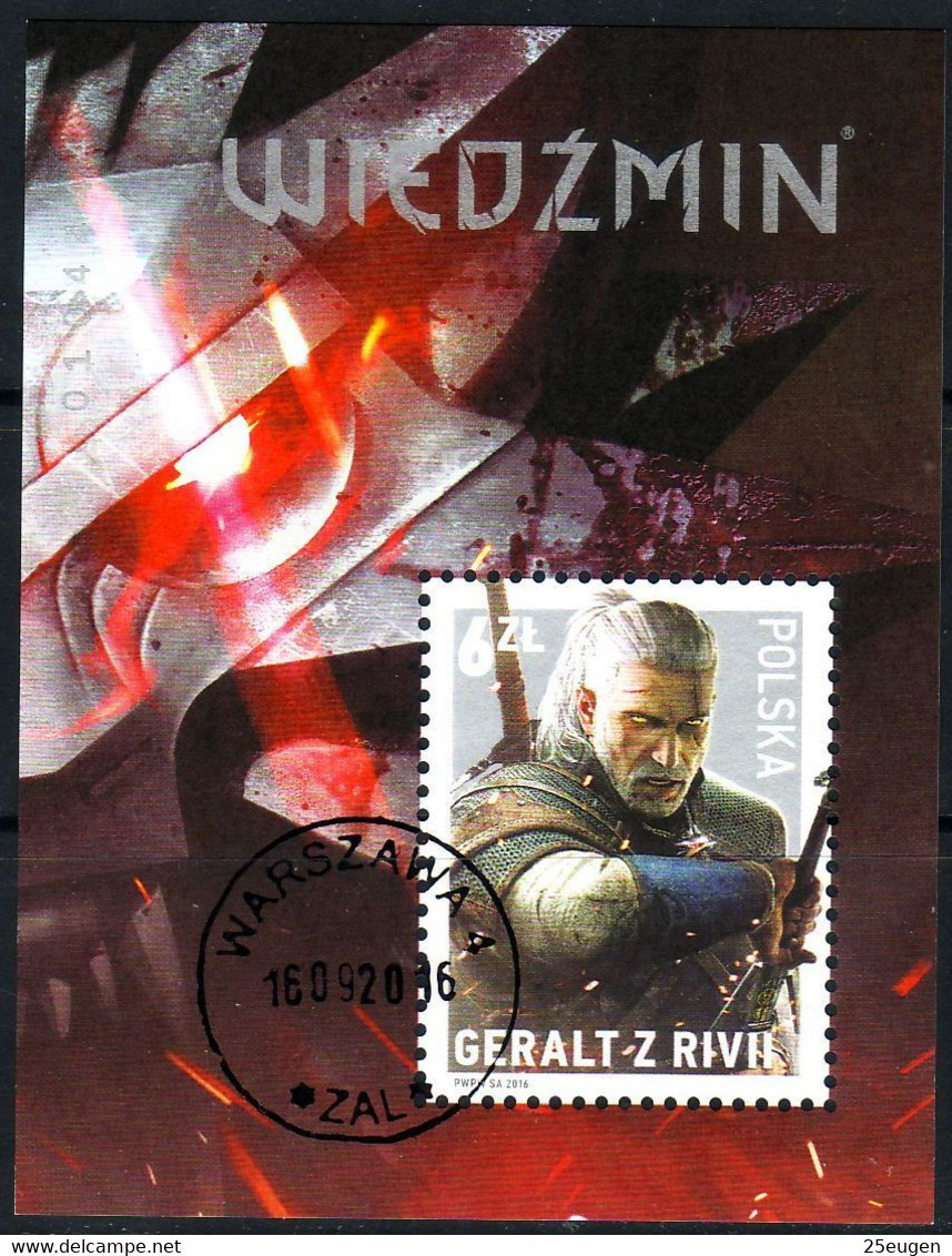 POLAND 2016 Michel No Bl 254 Used - Gebruikt