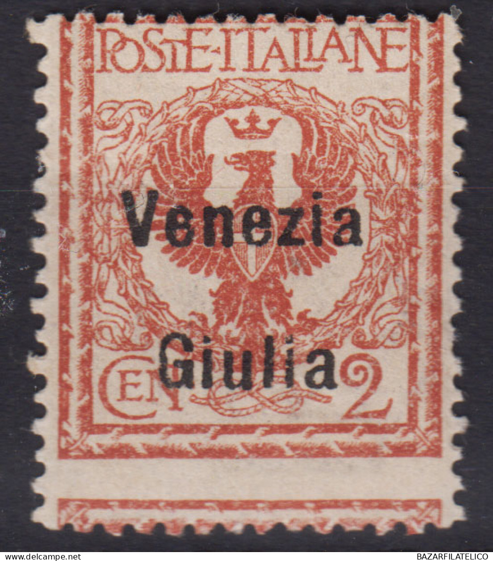 OCCUPAZIONI VENEZIA GIULIA 1918-19 1 CENTESIMO N.20 G.I MNH** - Vénétie Julienne