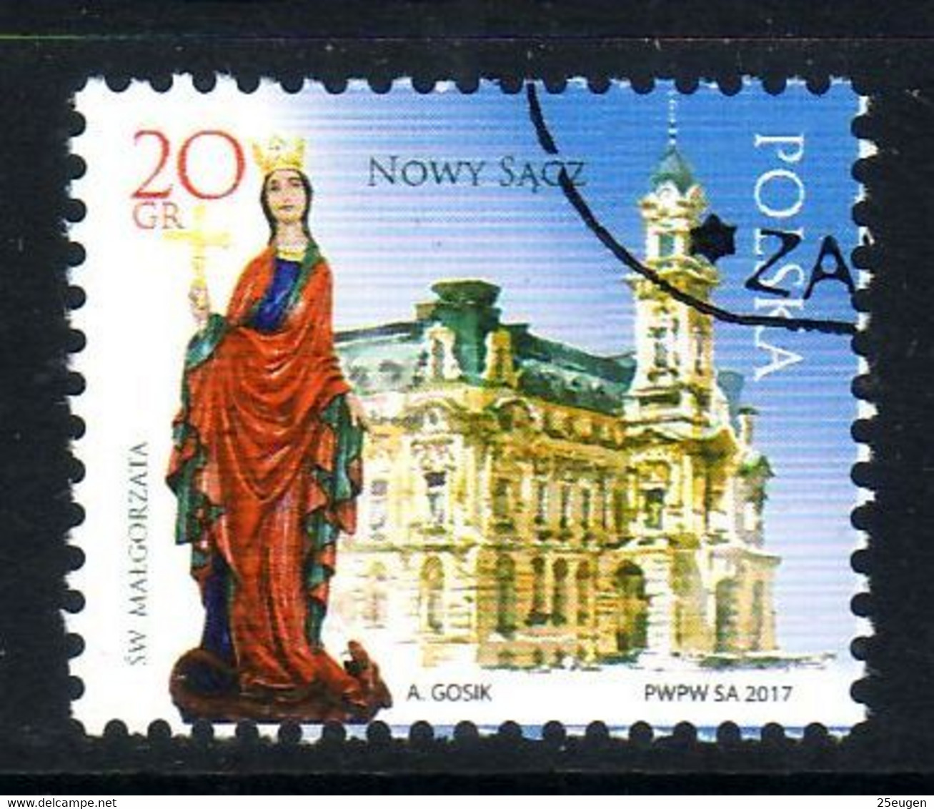 POLAND 2017 Michel No 4956 Used - Used Stamps
