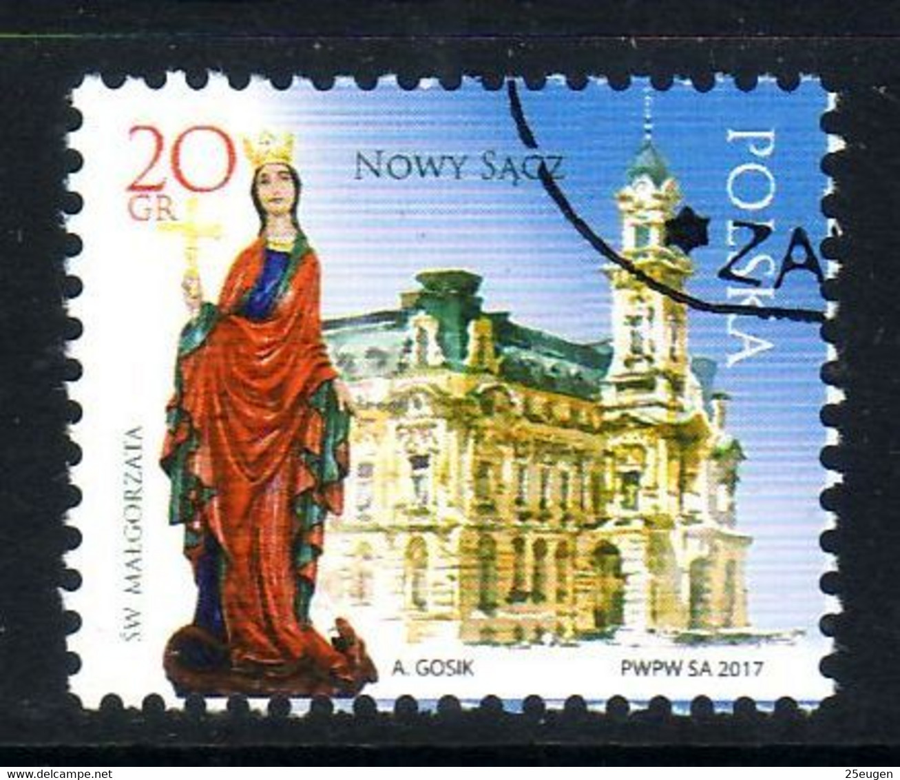 POLAND 2017 Michel No 4956 Used - Oblitérés