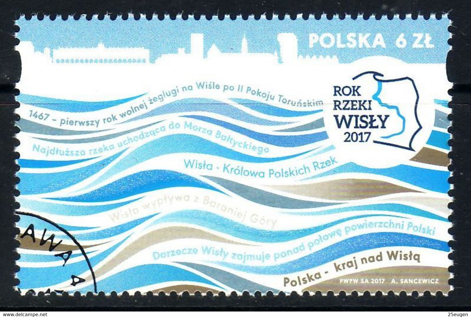 POLAND 2017 Michel No 4894 Used - Used Stamps