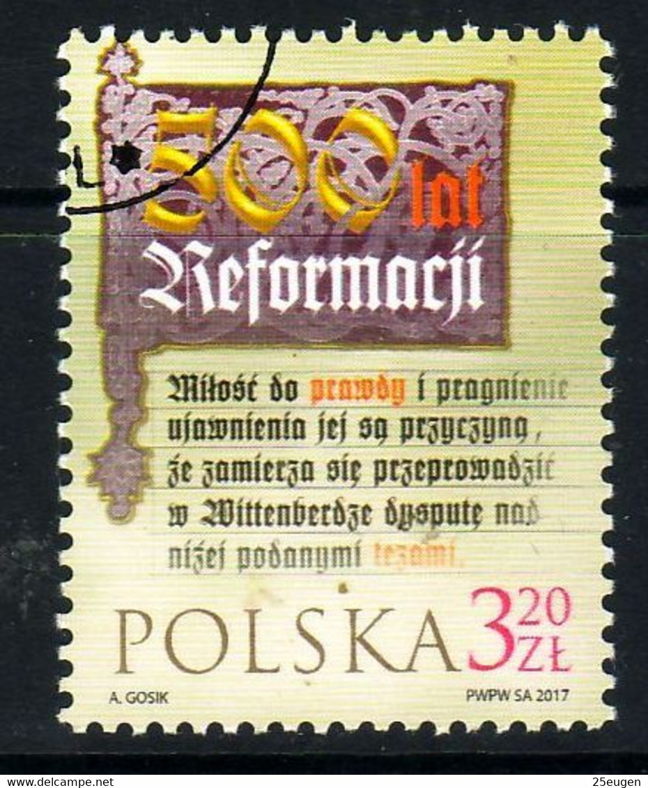 POLAND 2017 Michel No 4898 Used - Gebraucht