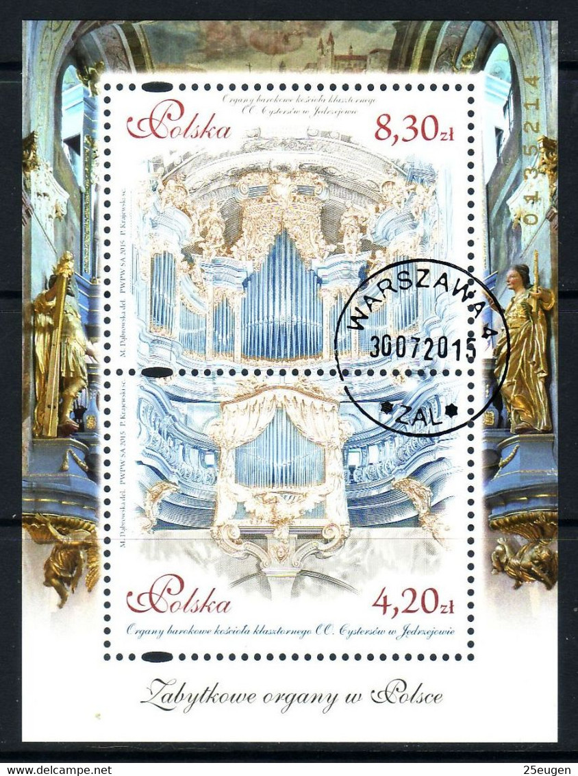 POLAND 2015 Michel No Bl 241 Used - Used Stamps