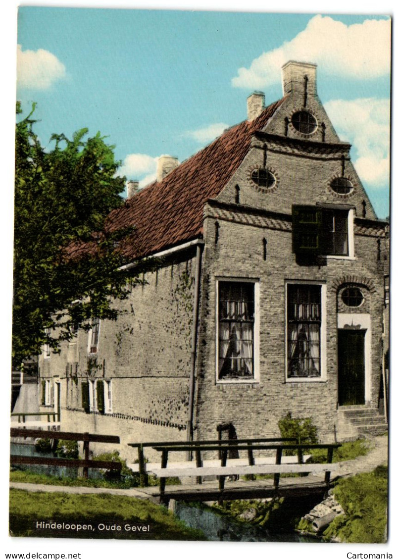 Hindeloopen -Oude Gevel - Hindeloopen