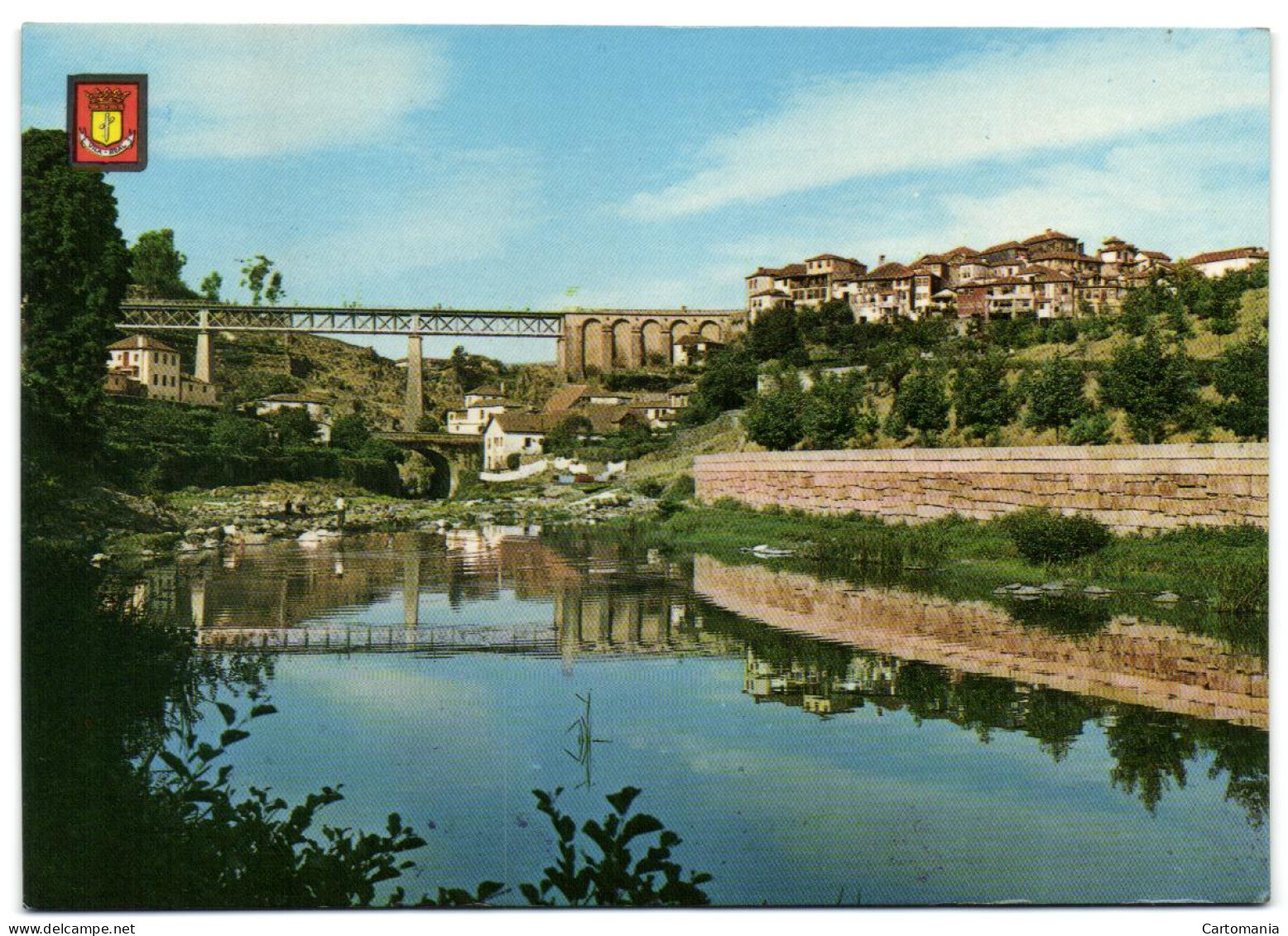 Vila Real - Ponte Sobre A Rio Corgo - Vista Parcial Da Cidade - Vila Real