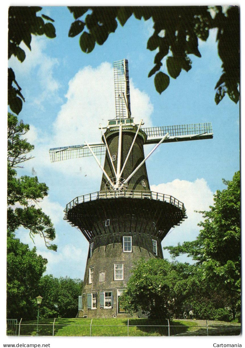 Leiden - De Monumentale 7 Verdiepingen Hoge Stelling Korenmolen De Valk - Leiden