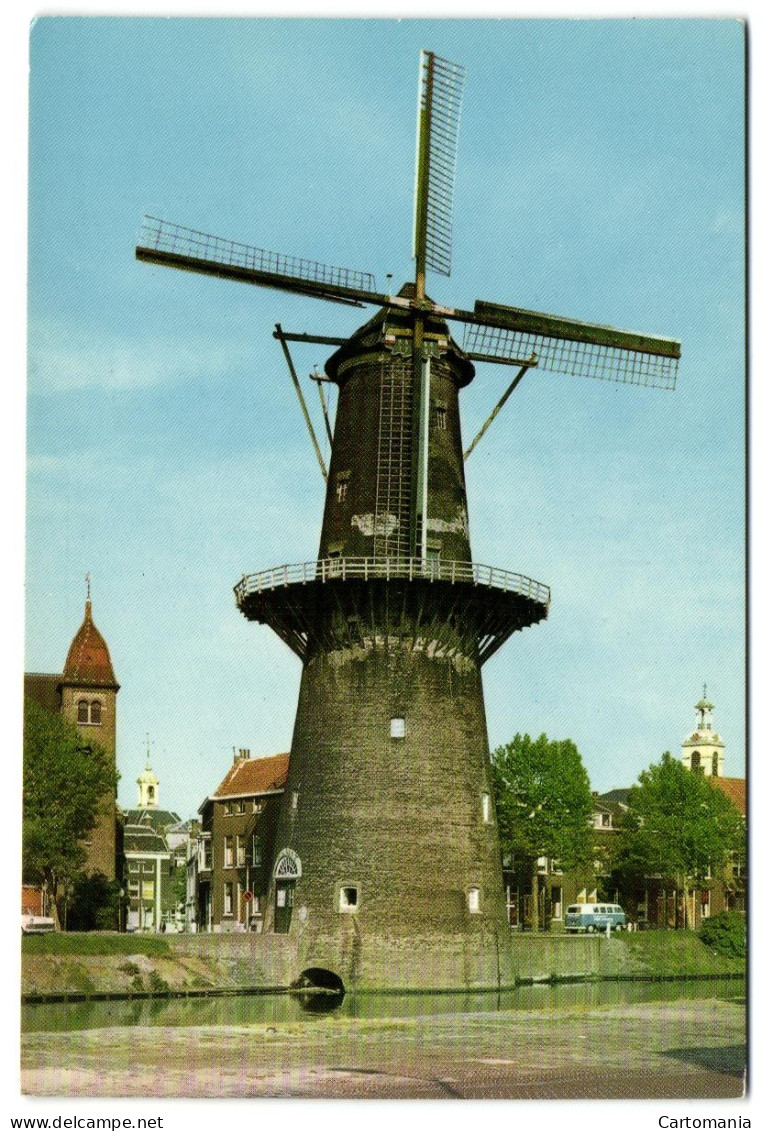 Schiedam - Wind-korenmolen De Walvisch - Schiedam