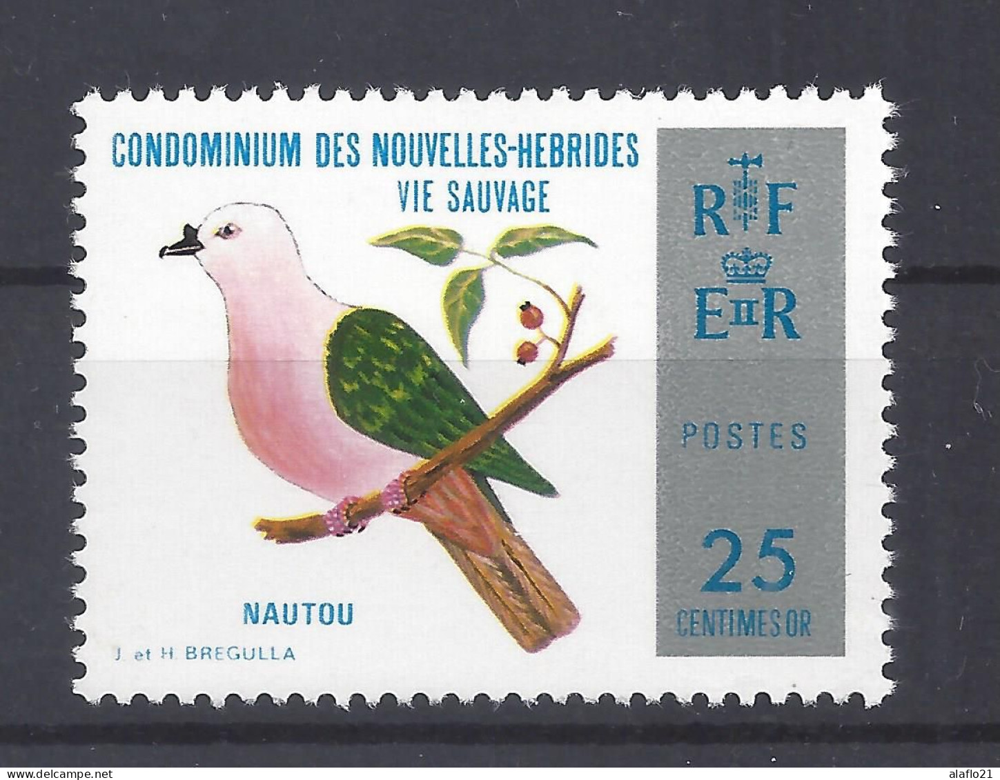 NOUVELLES HEBRIDES - N° 378 - NAUTOU - PIGEON Du PACIFIQUE - NEUF SANS CHARNIERE - Unused Stamps