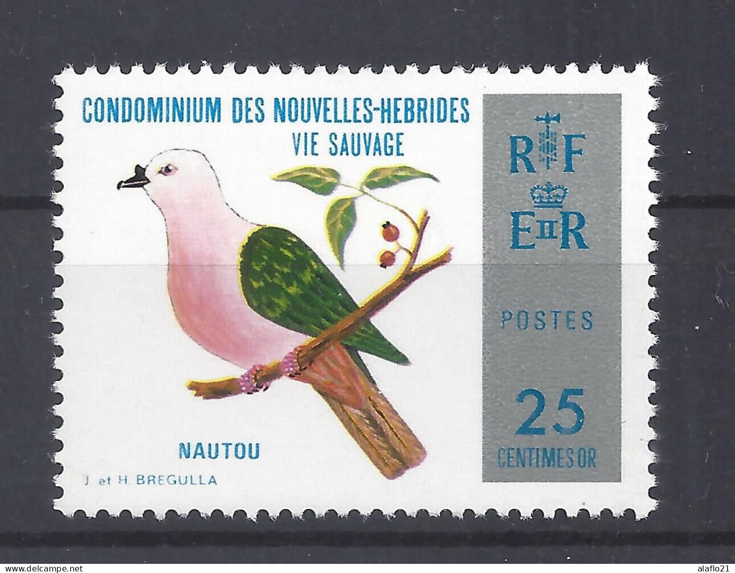 NOUVELLES HEBRIDES - N° 378 - NAUTOU - PIGEON Du PACIFIQUE - NEUF SANS CHARNIERE - Nuevos