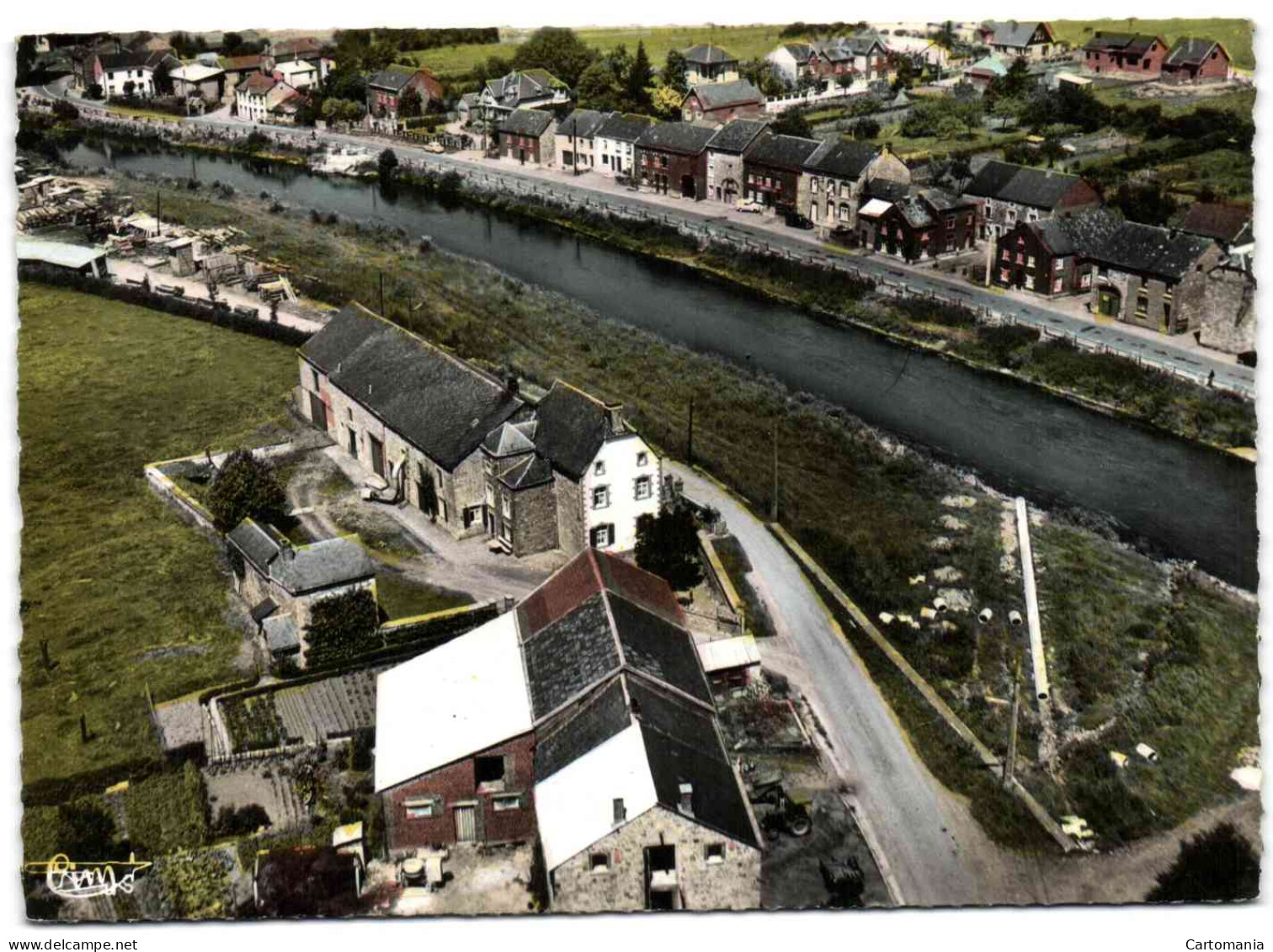 Hottton-sur-Ourthe - Vué Aérienne - Hotton