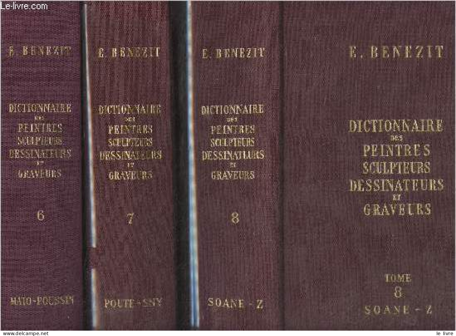 Dictionnaire Critique Et Documentaire Des Peintres, Sculpteurs, Dessinateurs Et Graveurs De Tous Les Temps Et De Tous Le - Décoration Intérieure