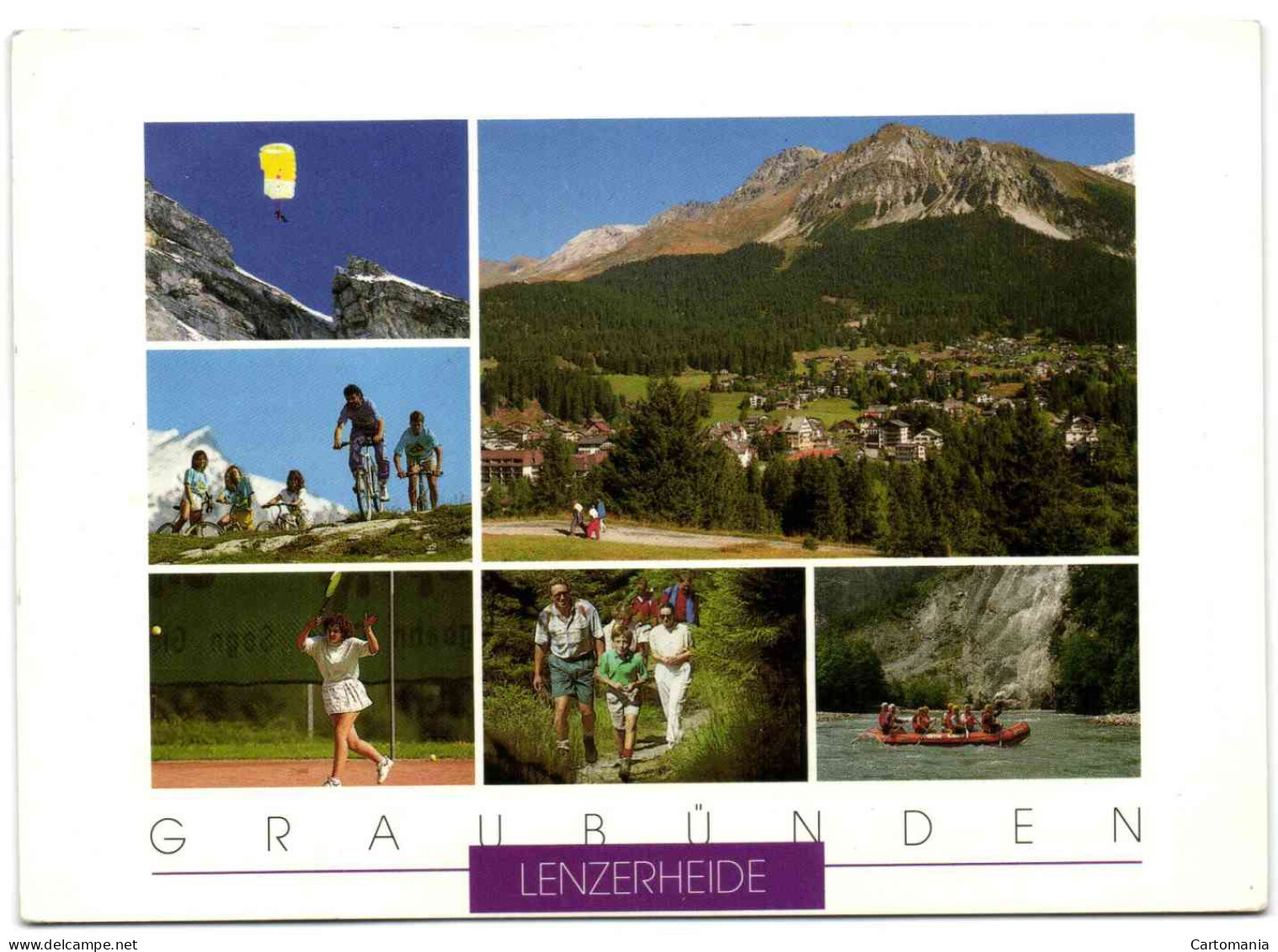 Graubünden - Lenzerheide - Lantsch/Lenz