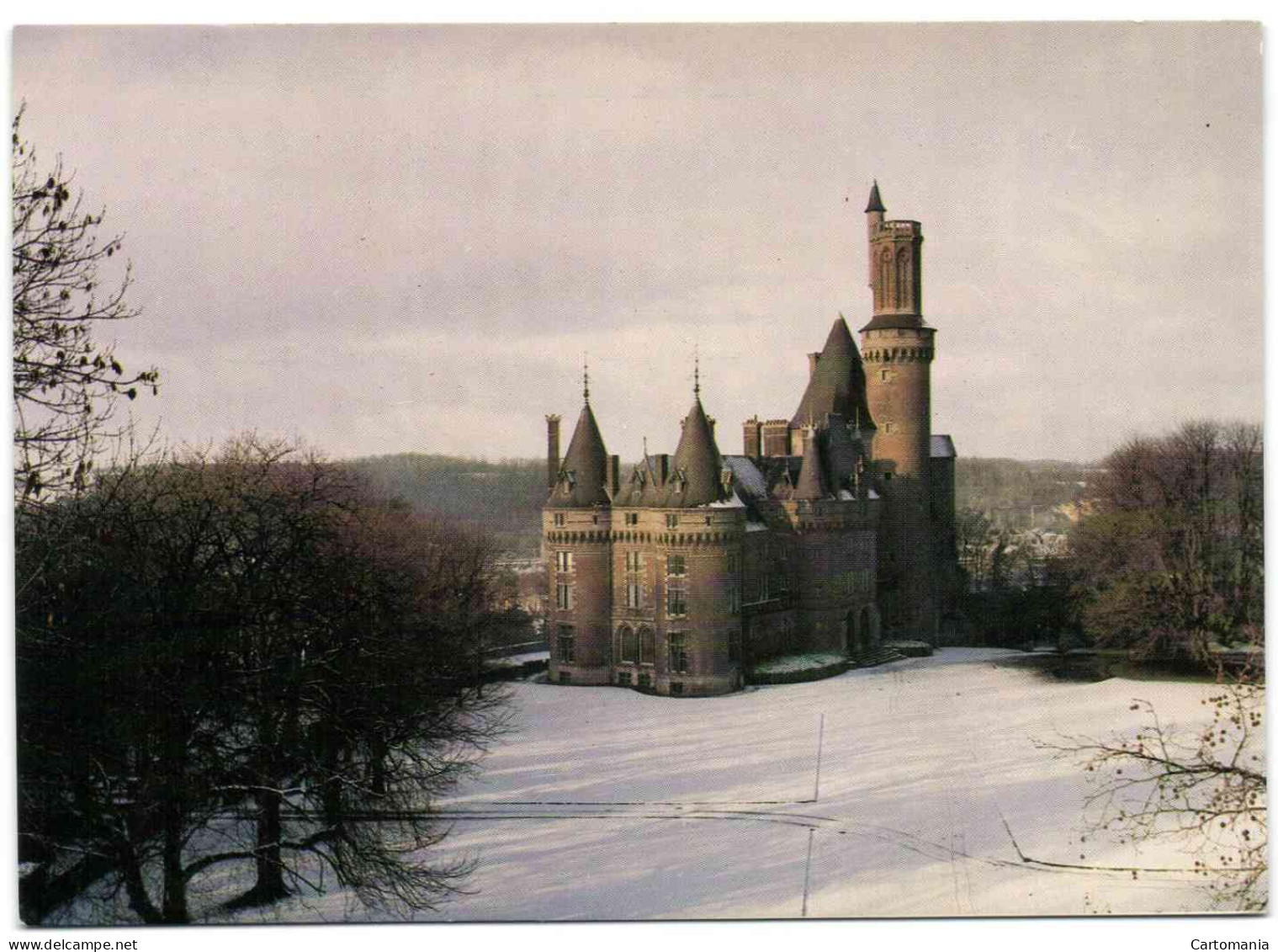 Antoing - Château Des Princes De Ligne - La Trémoïlle édifié Sur Le Flanc De La Vallée De L'Escaut - Antoing