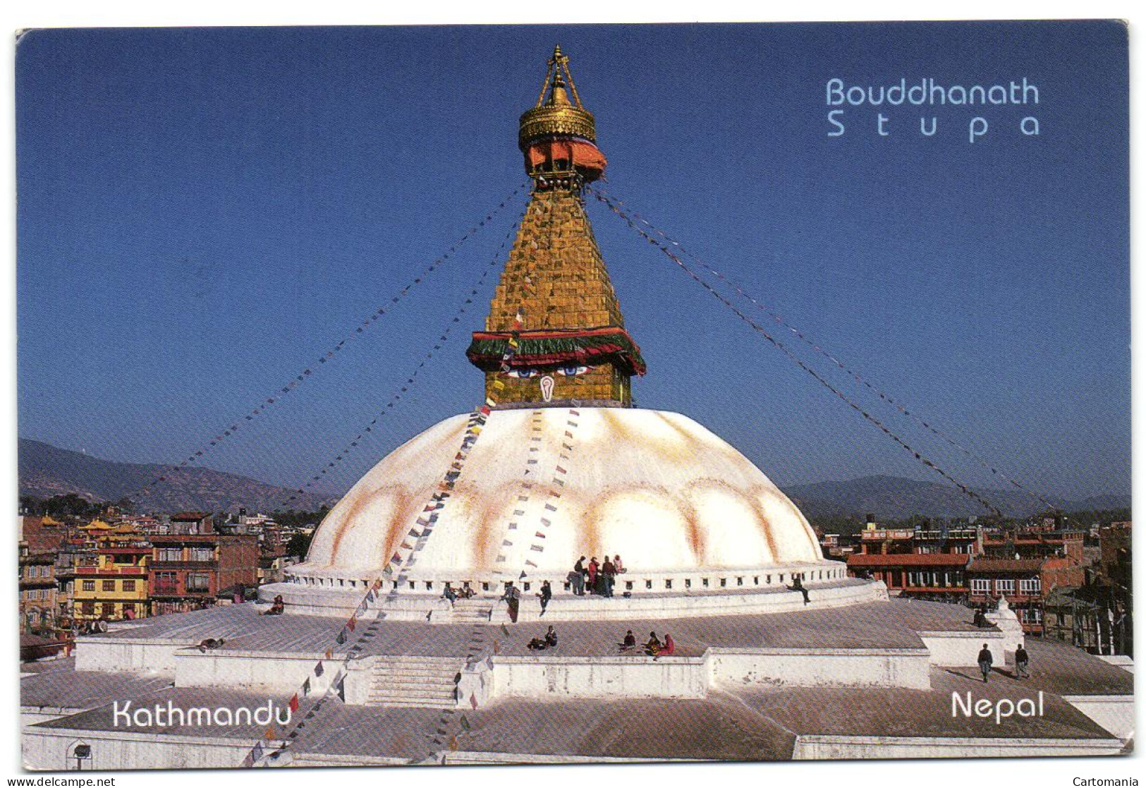 Népal - Kathmandou - Bouddhanath Stupa - Népal