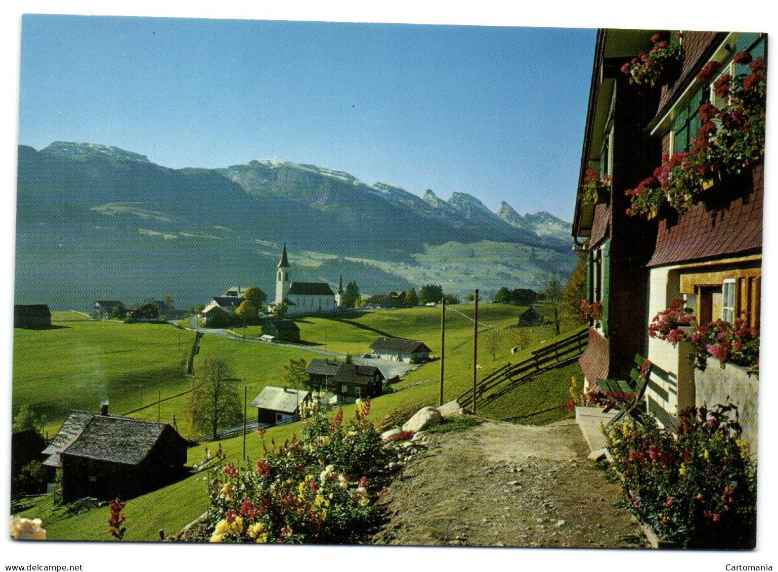 Wildhaus Im Obertoggenburg Mit Churfirsten - Wil