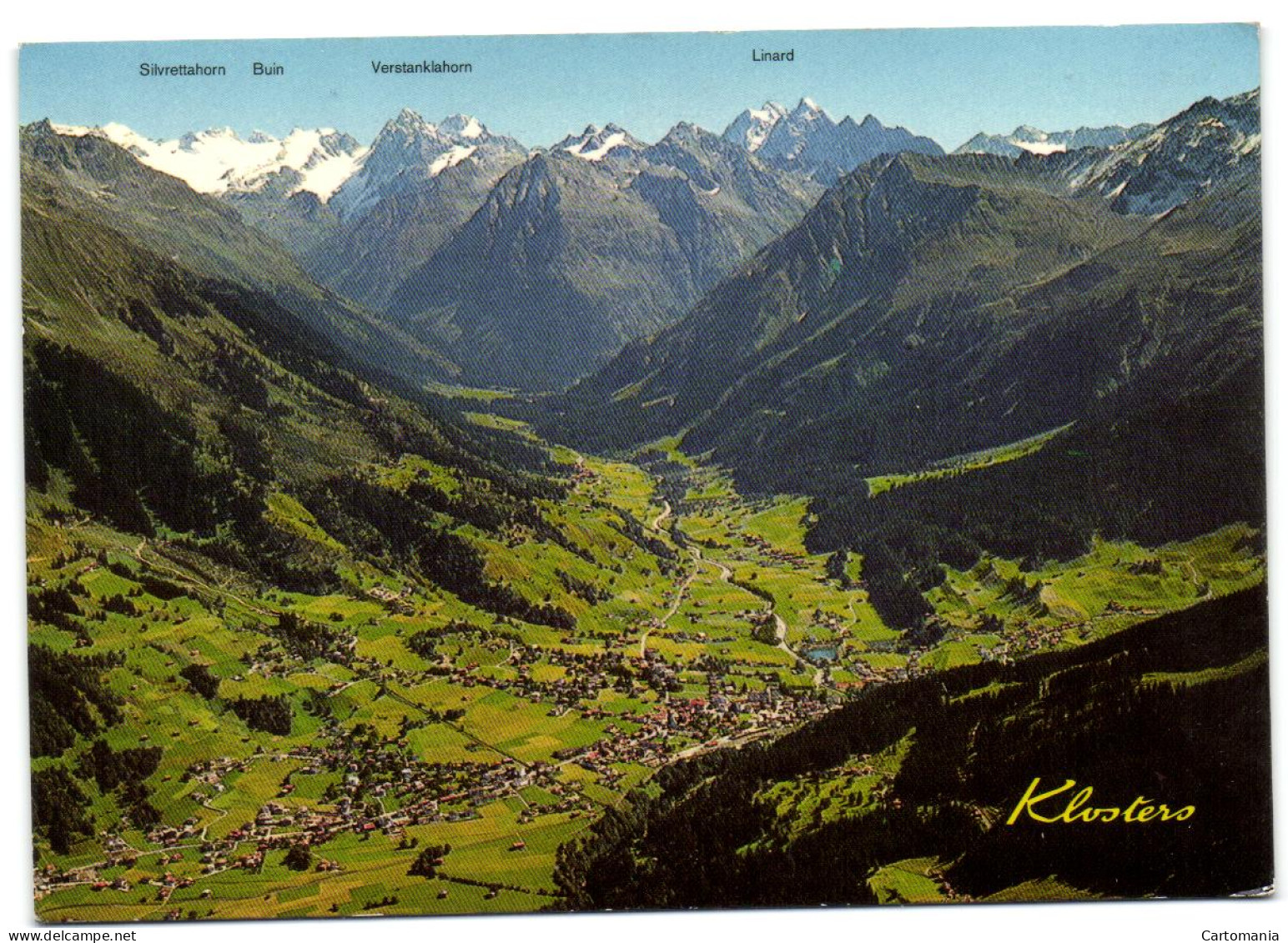 Klosters Mit Silvrettagruppe - Klosters