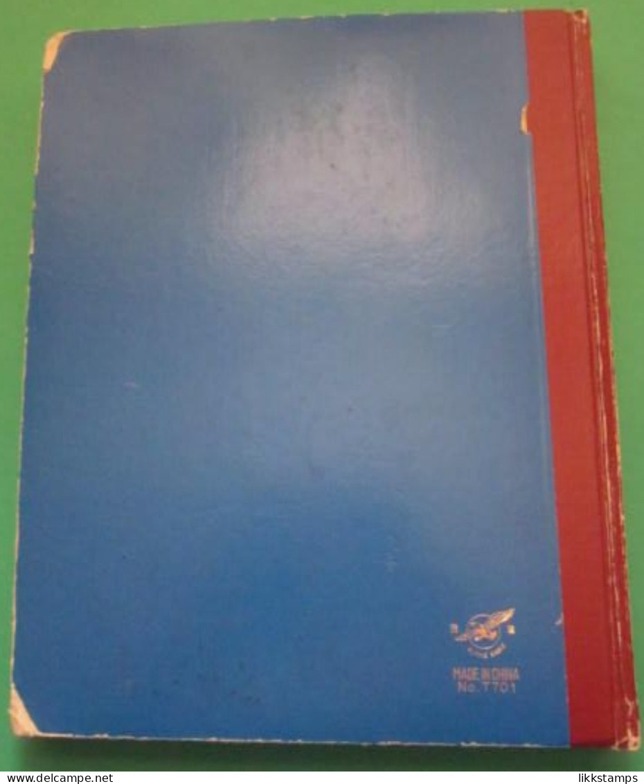 VINTAGE, LARGE, EMPTY, FLYING EAGLE NUMBER T701 STOCKBOOK. #03042