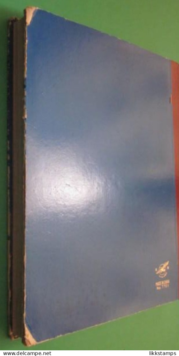 VINTAGE, LARGE, EMPTY, FLYING EAGLE NUMBER T701 STOCKBOOK. #03042