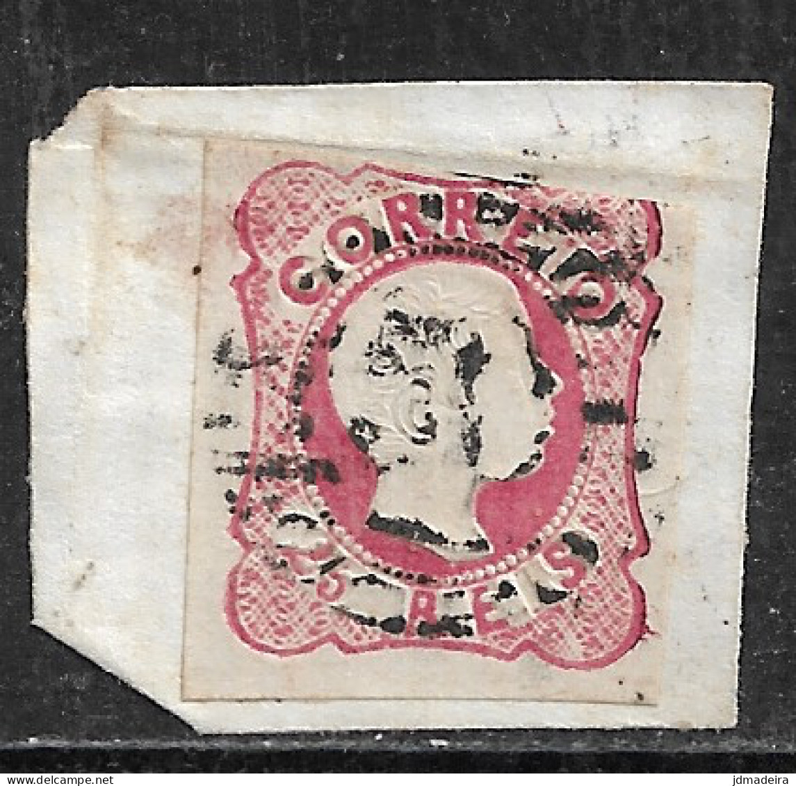 Ponta Delgada – 1856 King Luiz With 50 Numeric Cancel - Ponta Delgada