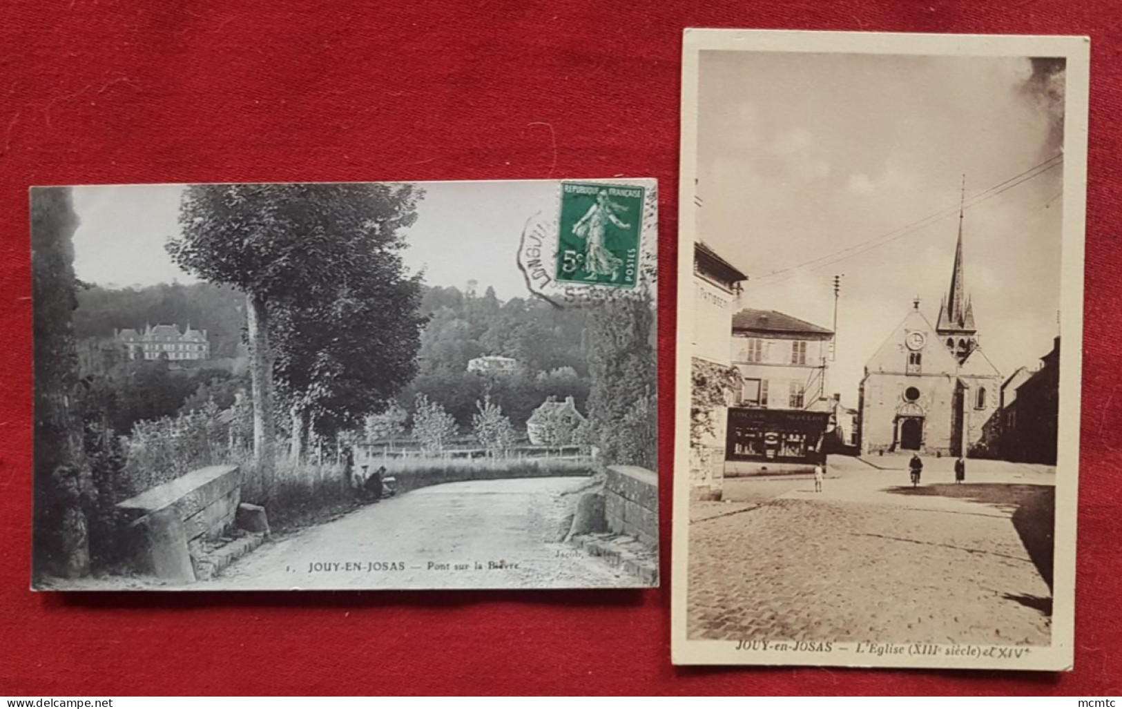 2 CPA  -  Jouy En Josas  ( 78. Yvelines ) - Jouy En Josas