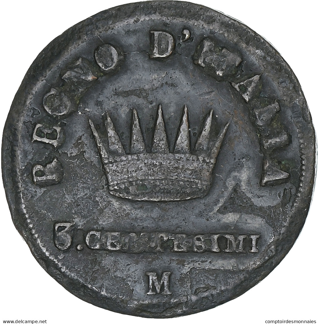 Royaume D'Italie, Napoleon I, 3 Centesimi, 1811, Milan, TB, Cuivre - Napoleontisch