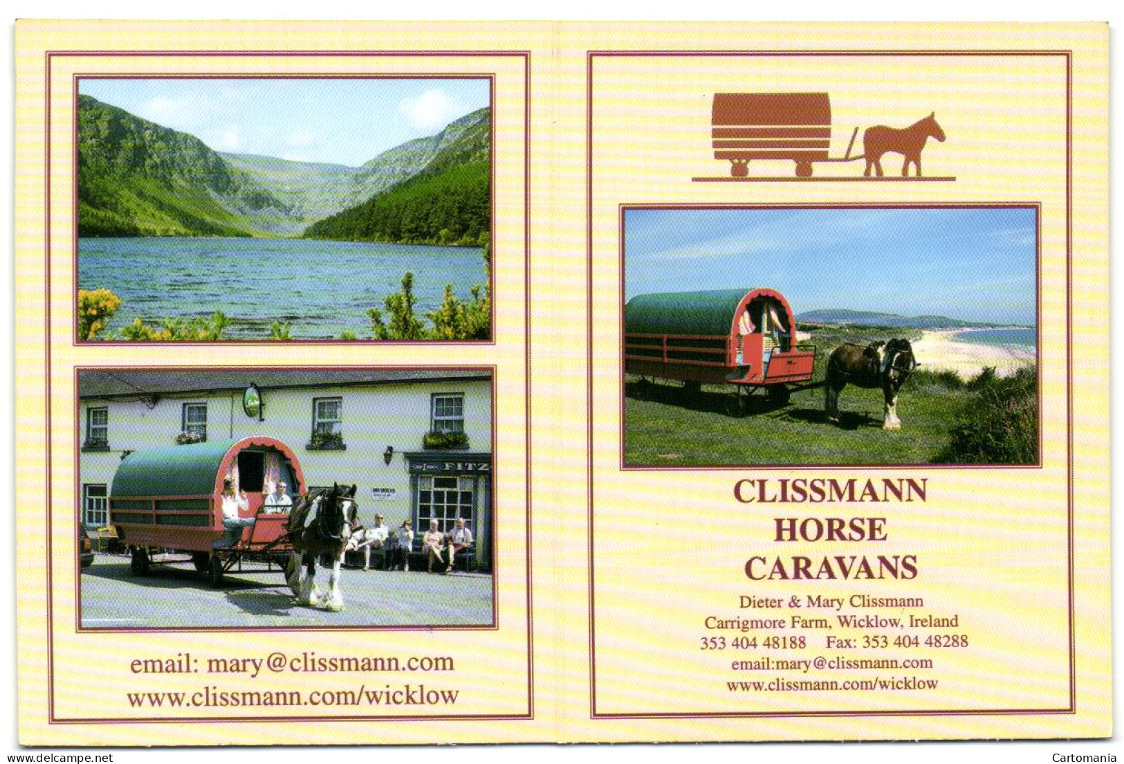 Carrigmore Farm - Wicklow - Clissmann Horse Caravans - Wicklow