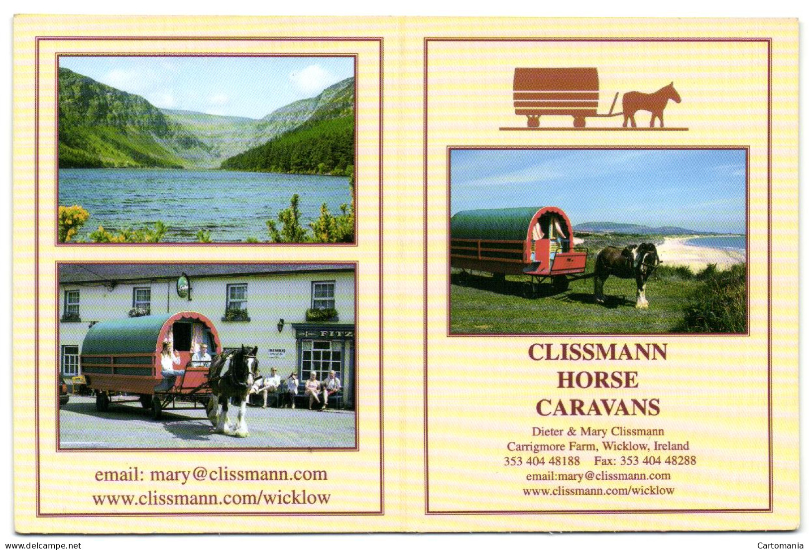 Carrigmore Farm - Wicklow - Clissmann Horse Caravans - Wicklow
