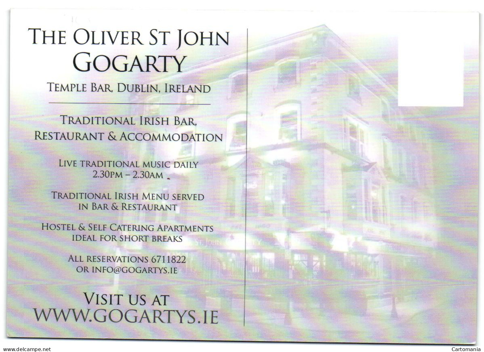 The Oliver St John Gogarty Temple Bar - Dublin - Dublin