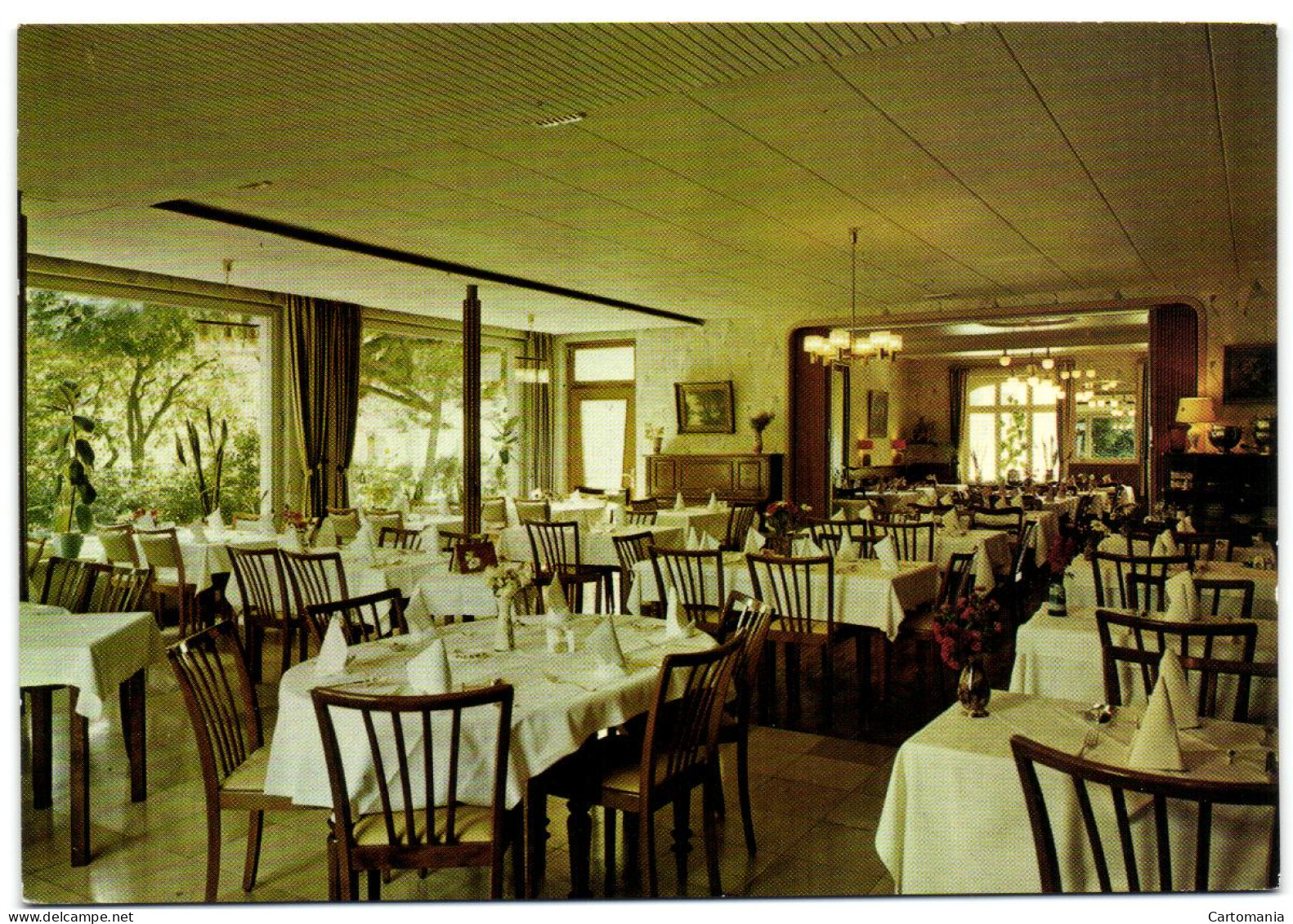 Berdorf - Hotel Herber - Vue Partielle De La Salle à Manger - Berdorf