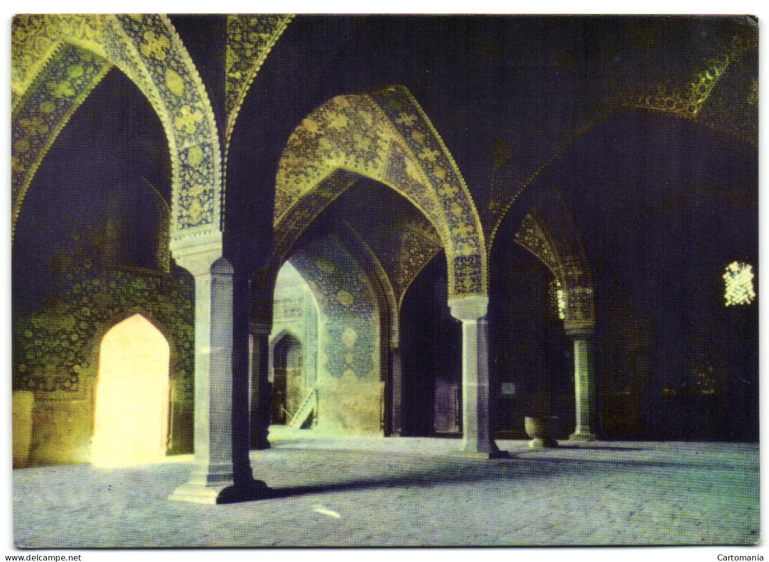 Iran - Esfahan The Winter Prayer Hall Of The Shah Mosque - Iran