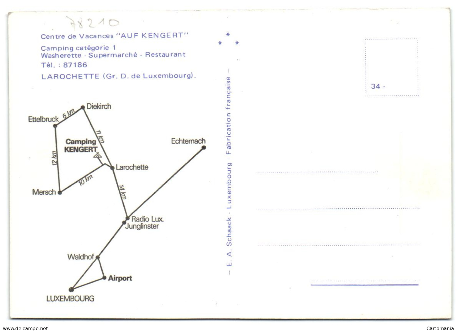 Larochette - Centre De Vacances Auf Kengert - Camping Catégorie 1 - Larochette