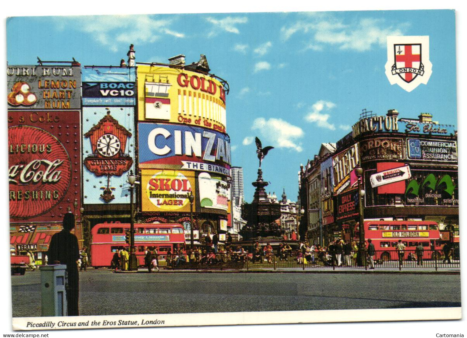 Piccadilly Circus And The Eros Statue - London - Piccadilly Circus