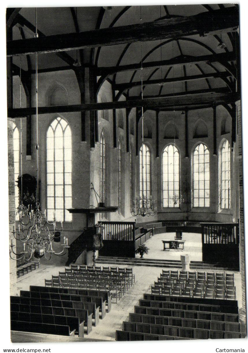 Workum - Interieur Ned. Herv. Kerk - Workum