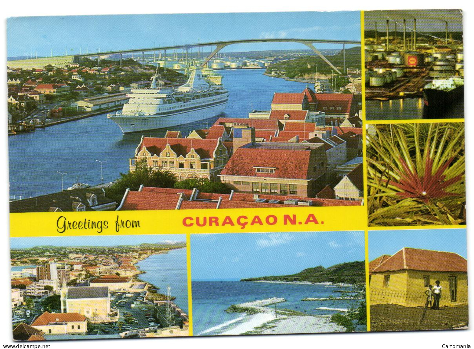 Greeting From Curaçao N.A. - Otros & Sin Clasificación