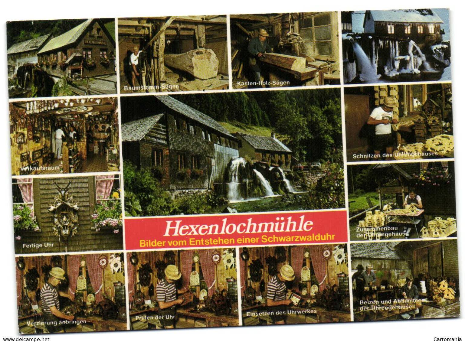 Hexenlochmühle - Bilder Vom Entstehen Einer Schwarzwalduhr - Furtwangen
