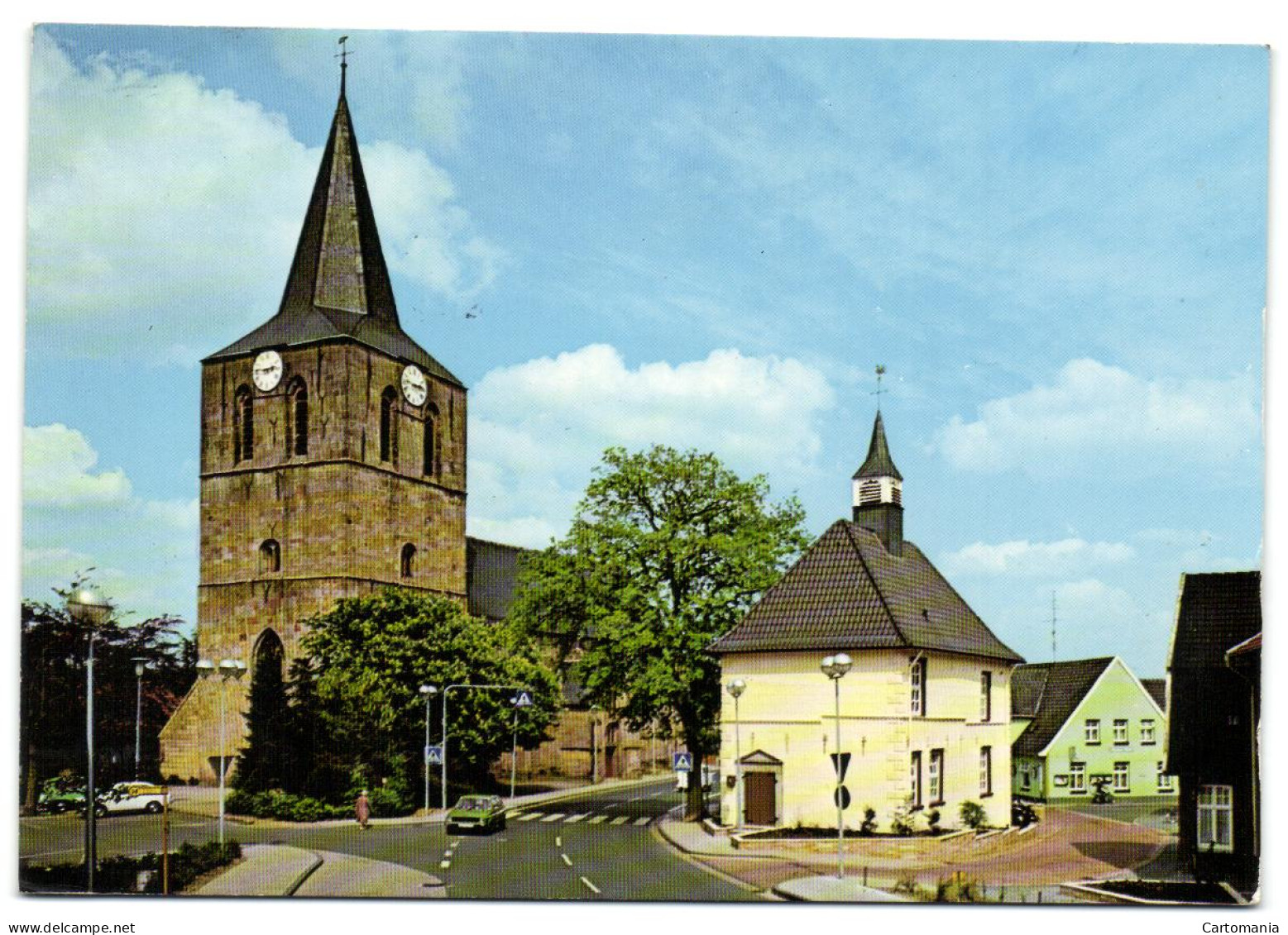 Uelsen - Evgl. Ref. Kirche Und Altes Rathaus - Uelsen