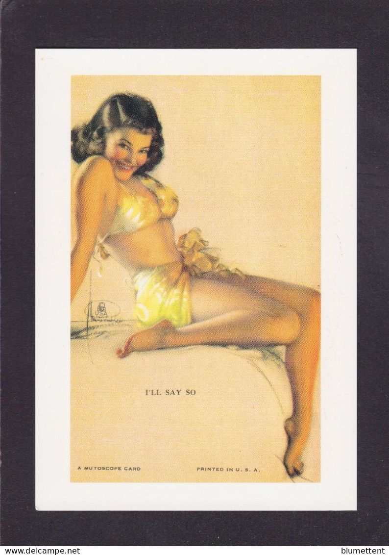 CPM PIN UP Nu Féminin Académique Artistique Femme Nue érotisme Risque Pin Up Non Circulé - Pin-Ups