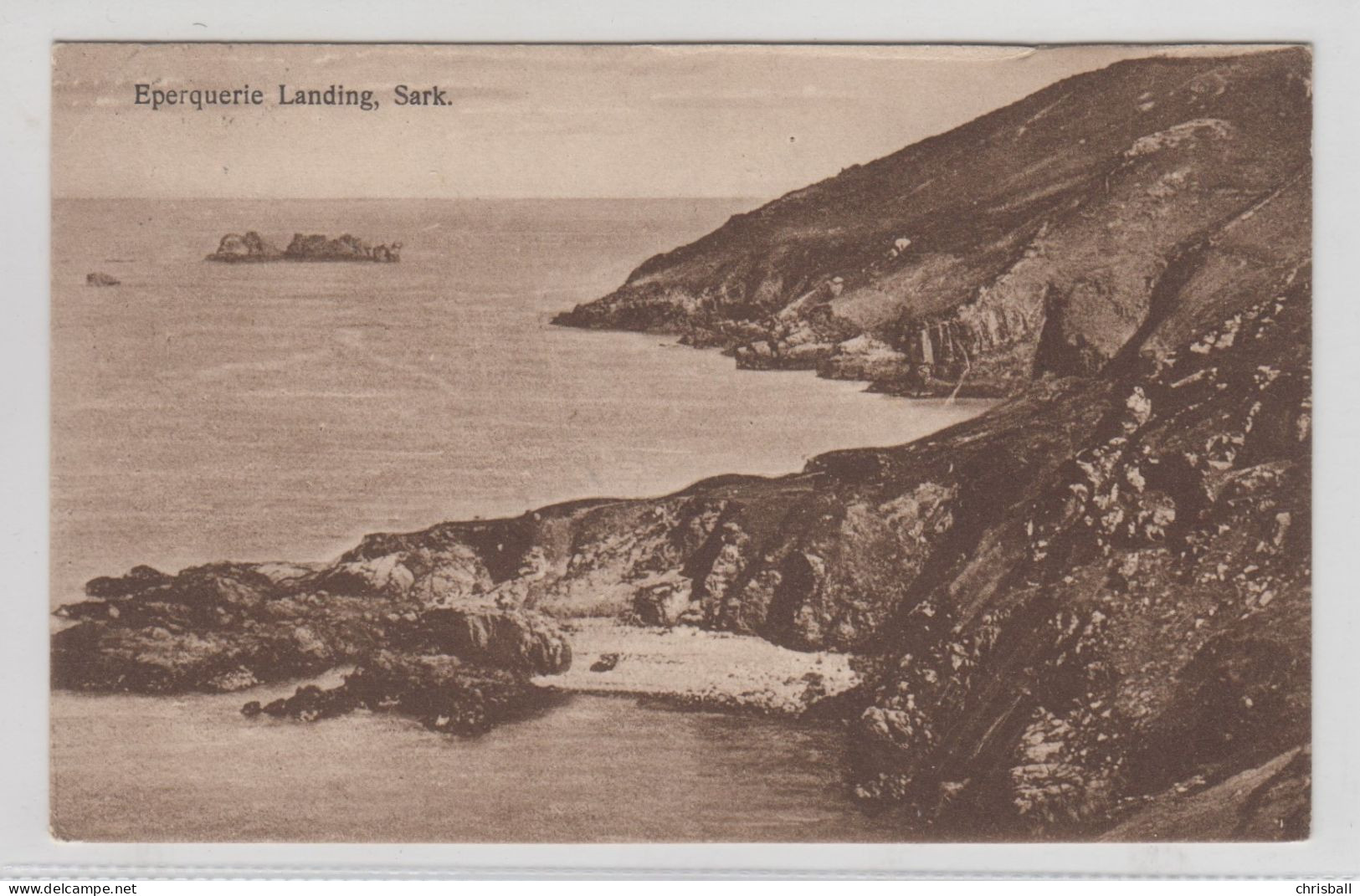 SARK KGV 1d On Postcard To Lincoln Dated 30.JU.25 - Sark