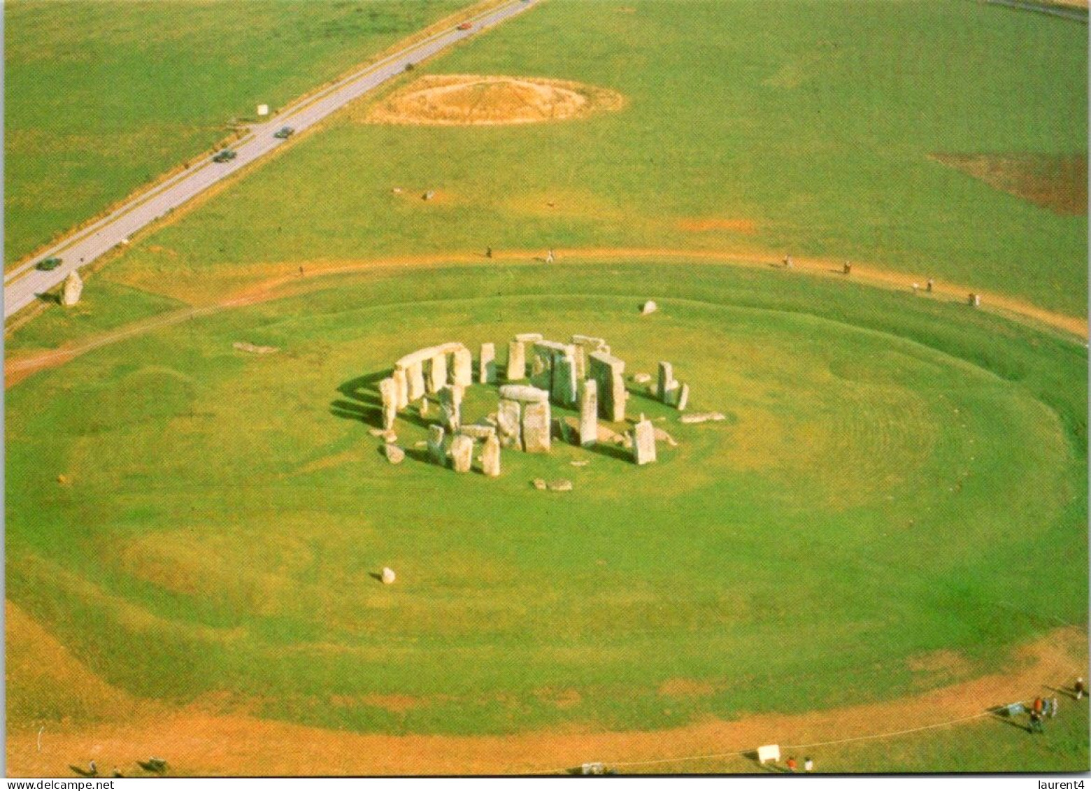 11-10-2023 (4 U 3) UK - Stonehenge (2 Postcards) UNESCO Site - Stonehenge