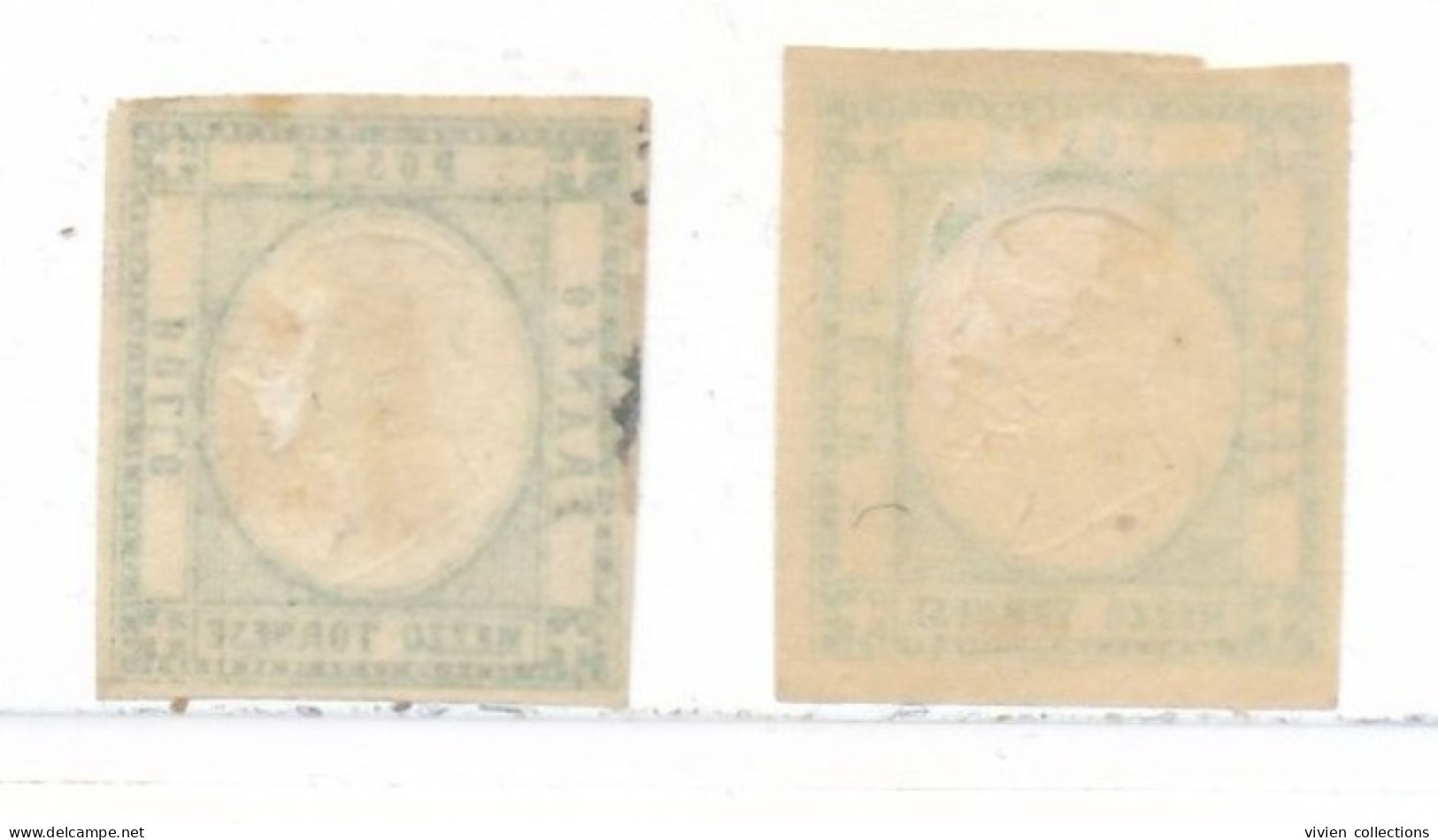 Italie Sicile N° 10 Et 10a Neufs (*) Avec Petit Clair A Chaque Cote (2015) 250 + 10 € - Sizilien