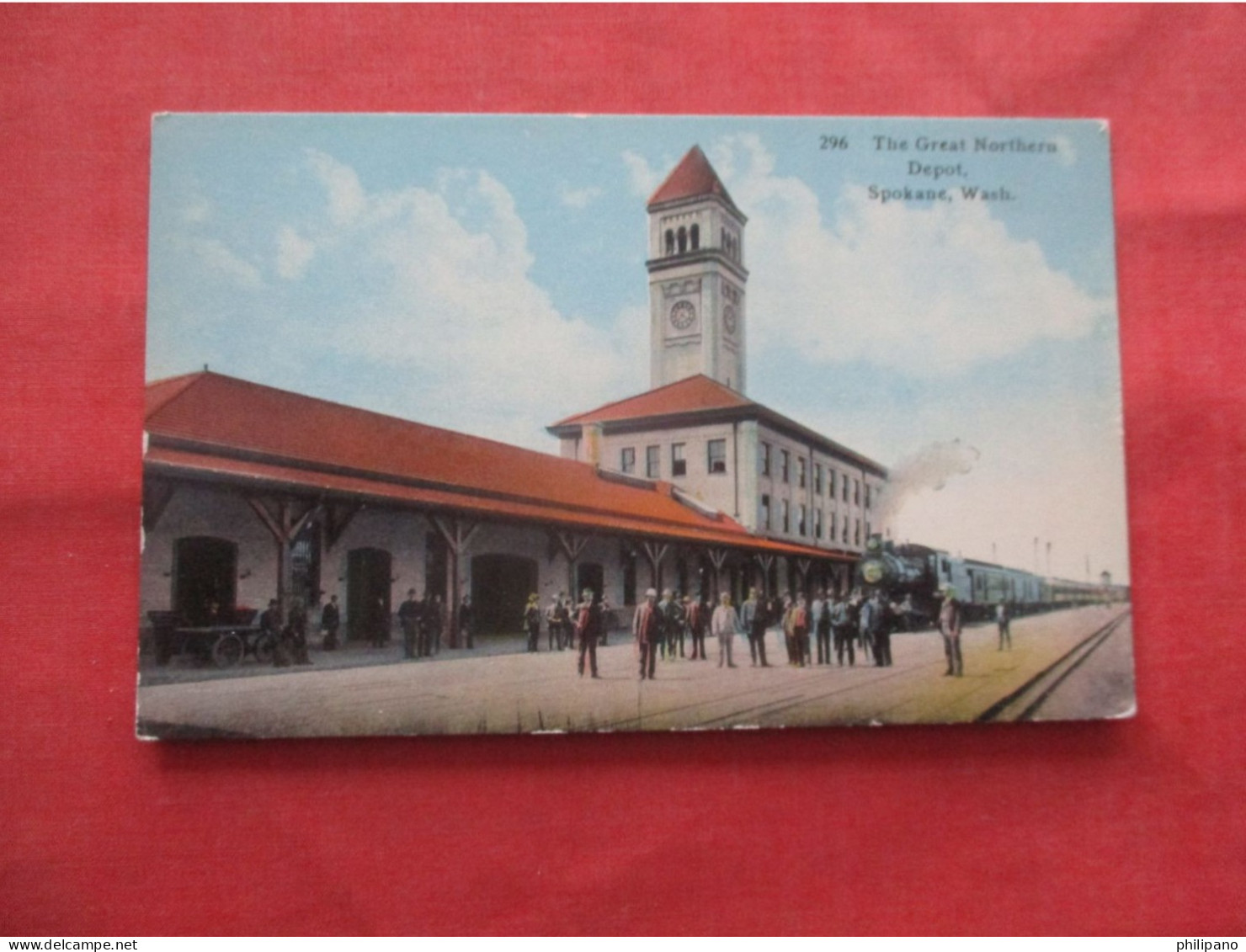 The Great Northern Depot.  Spokane  Washington > Spokane    Ref 6216 - Spokane