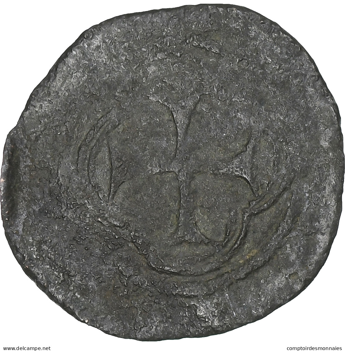 France, François Ier, Double Tournois, B+, Billon, Gadoury:188 ? - 1515-1547 Franz I. Der Ritterkönig