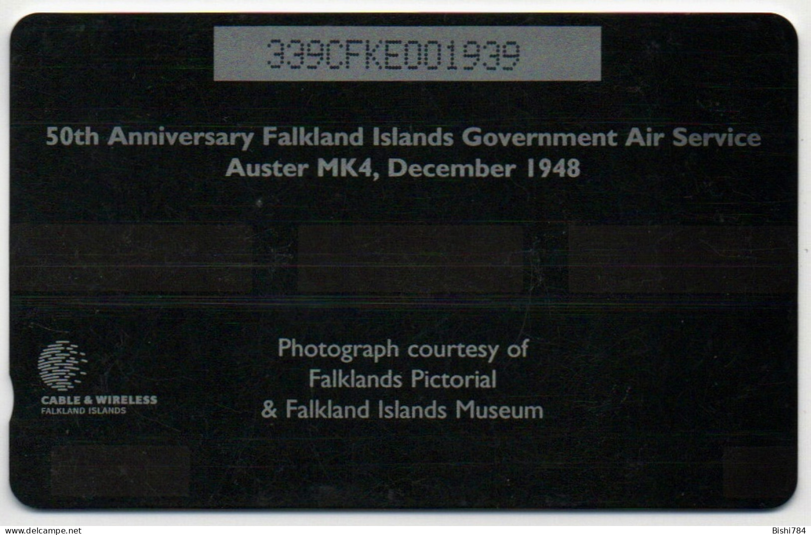 Falkland Islands - 50th Anniversary FIGAS - Auster MK4 - 339CFKE - Falkland