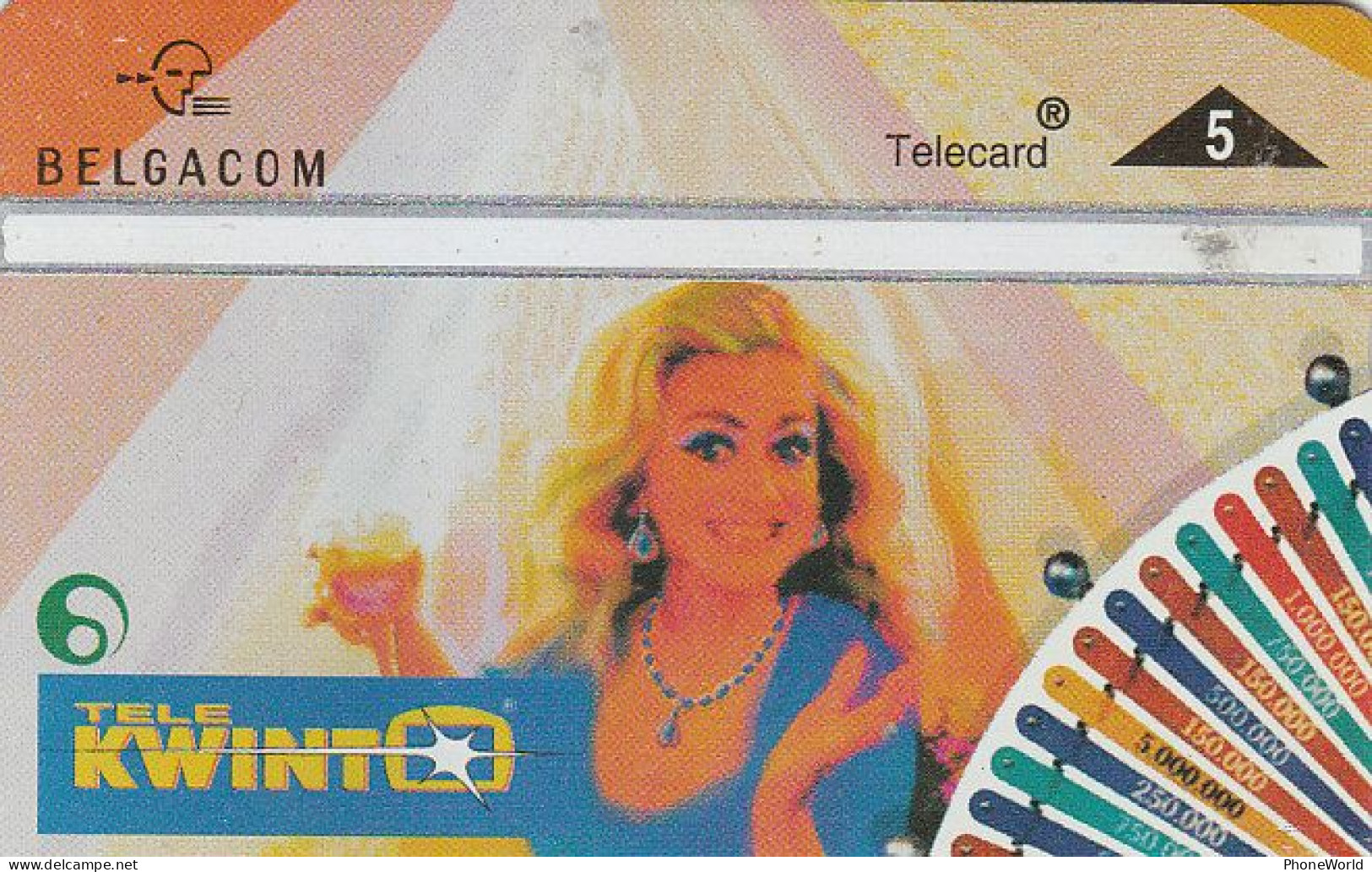 Belgacom, TeleKwinto 6111L, P484 Private, Women & Lotterie - Sans Puce