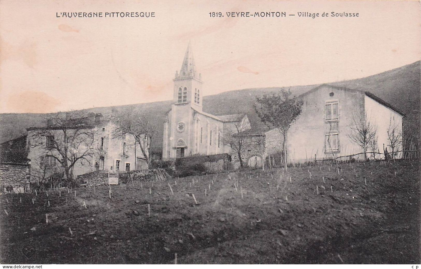 Veyre Monton - Village De Soulasse   - CPA °J - Veyre Monton