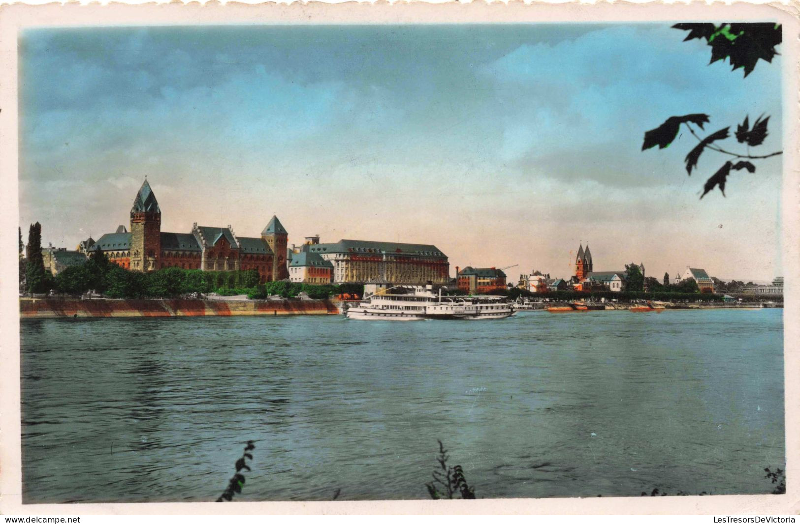 ALLEMAGNE - Coblence - L'Embarcadère - Colorisé - Carte Postale Ancienne - Koblenz