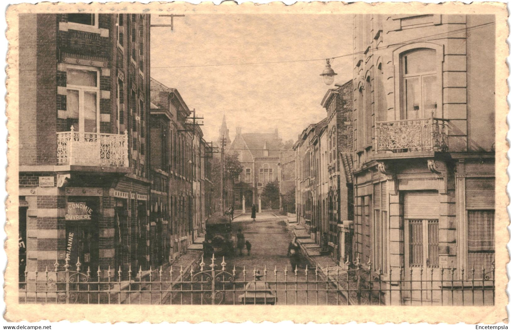 CPA Carte Postale Belgique Ciney Rue Sainte Barbe 1946   VM72435ok - Ciney