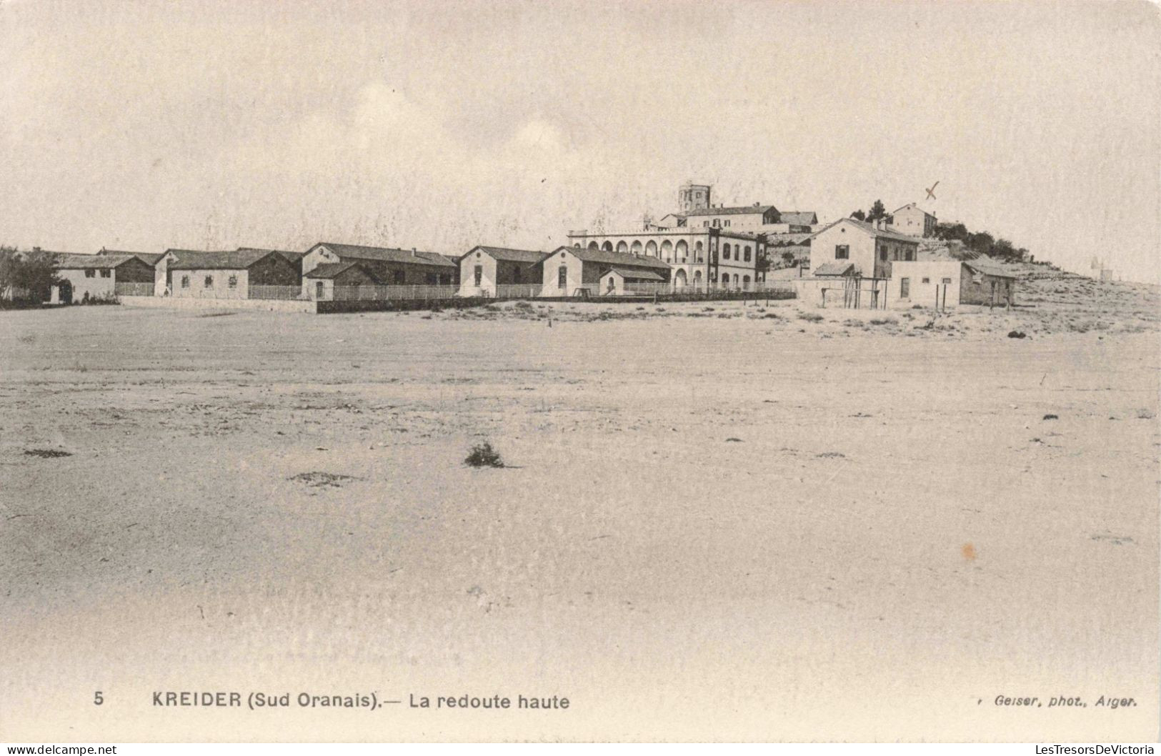 ALGÉRIE - Kreider - Sud Oranais - La Redoute Haute - Carte Postale Ancienne - Oran