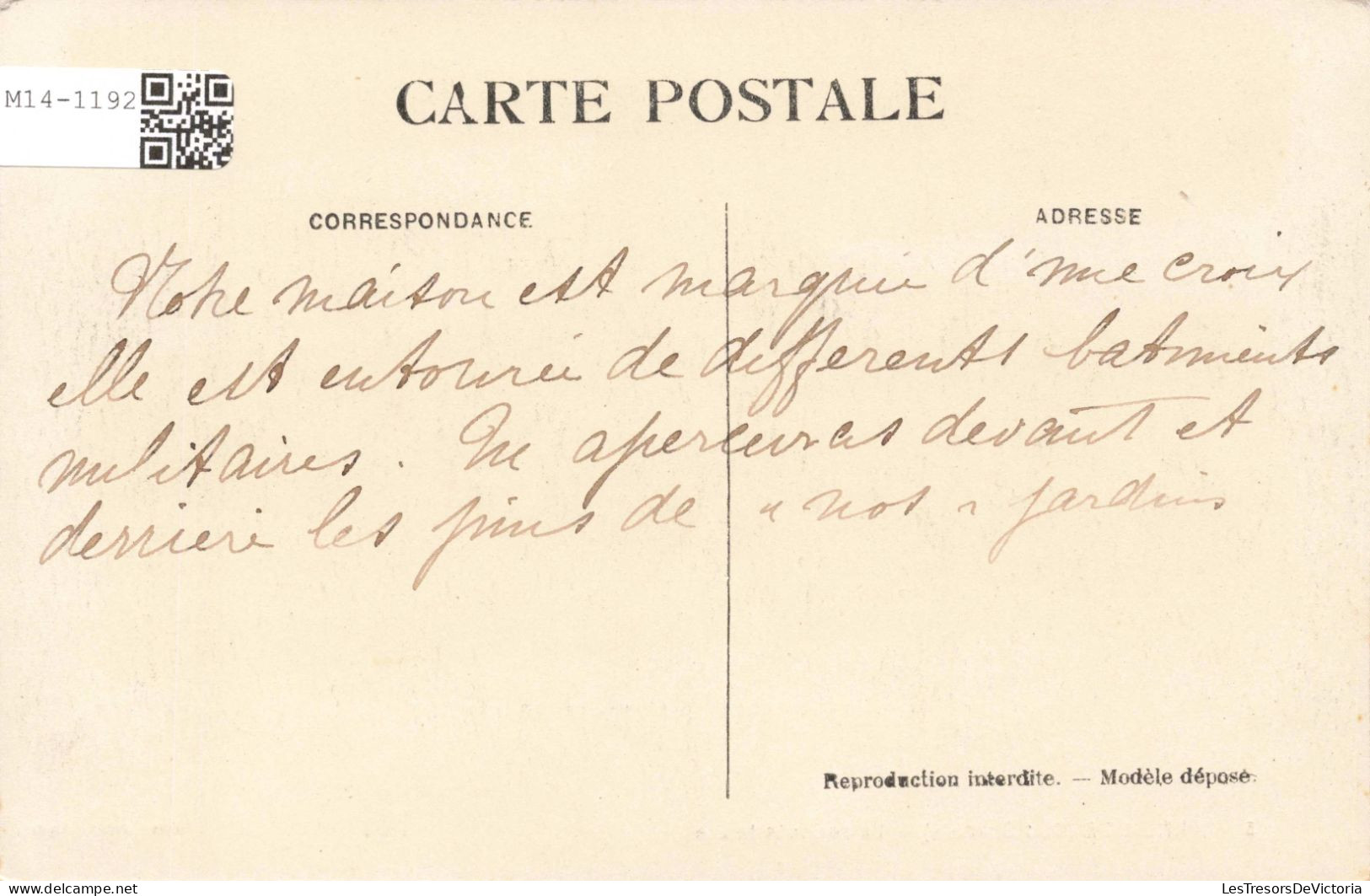 ALGÉRIE - Kreider - Sud Oranais - La Redoute Haute - Carte Postale Ancienne - Oran